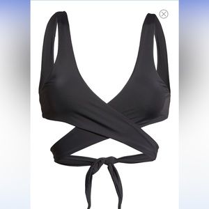 Good American tie Swim top size 2 NWT